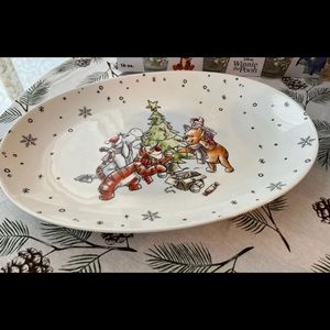 Winnie the Pooh and Friends Christmas Serving Platter